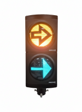 CIFLOW 2-sken gul/grn H-pil rr fste