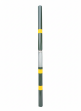 Signalstolpe Grön Alu 114 - 2600 mm med Refexer
