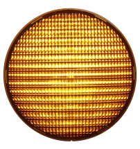 LED-enhet Gul 200mm LED 24VDC