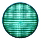 LED-enhet Grön 200mm LED 42VAC