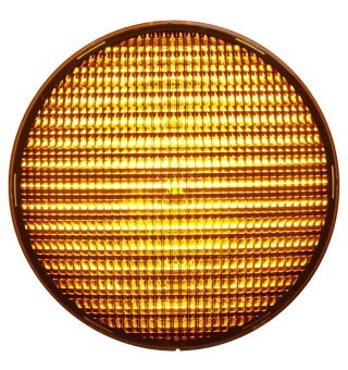 LED-enhet Gul 210mm LED 42VAC dimbar